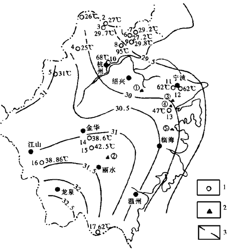 浙江省地?zé)豳Y源分布規(guī)律 浙江省地?zé)豳Y源分布規(guī)律
